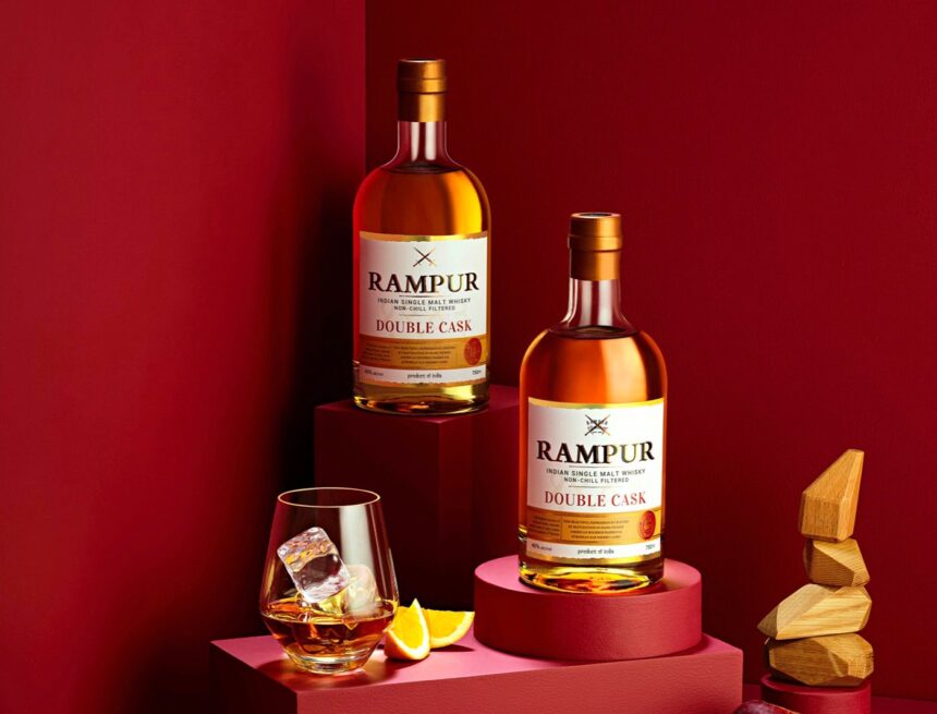 Rampur Double Cask Indian Single Malt Whisky로 세계 위스키의 날을 기념하세요