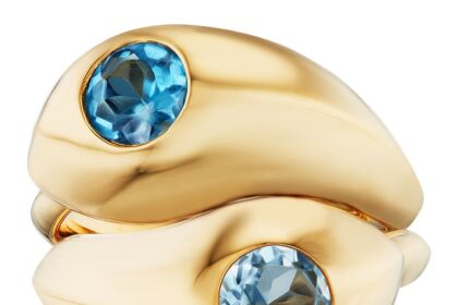 Aurelia Demark’s Drip Drop Rings Feature Bright, Colorful Gems