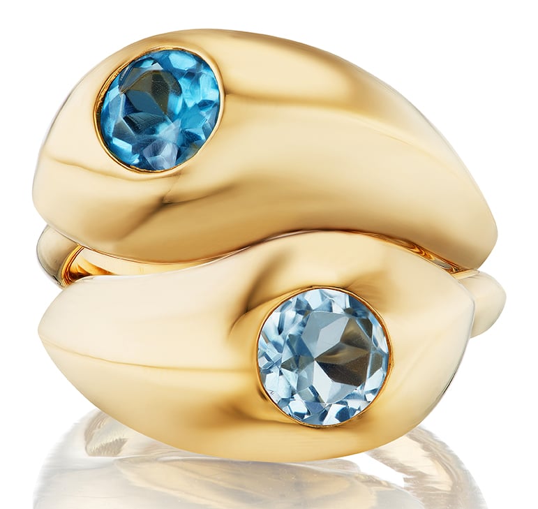 Aurelia Demark’s Drip Drop Rings Feature Bright, Colorful Gems