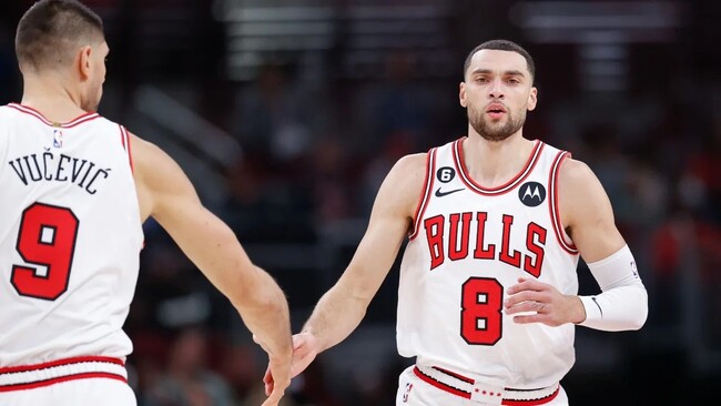 Zach LaVine Nikola Vucevic Bulls Wizards USAT ezgif.com resize