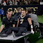 Taysom Hill injury Saints pic